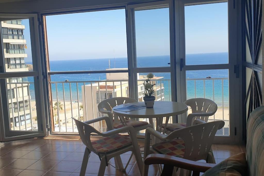 Beautiful Apartment With View On The Sea With Aircond. Бенидорм Экстерьер фото